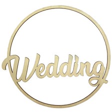 Holz Schild Wedding Hochzeit