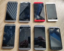 8 HTC Smartphones - Konvolut -