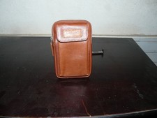 Lozano Leder Handy Umhängetasche Handytasche zum Umhängen Braun