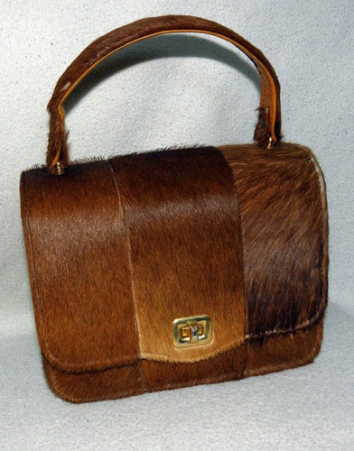 Vintage damenhandtasche kalb - damenhandtasche,
