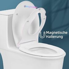 WC Sitz mit Absenkautomatik Toilettendeckel mit Kindersitz Klobrille Klodeckel
