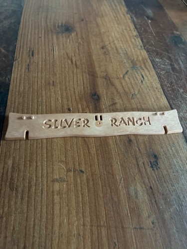 Playmobil silver ranch schild - playmobil,