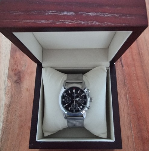 Herrenuhr von gff edelstahl - herrenuhr,