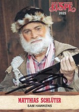 Matthias SCHLÜTER - dt. Schauspieler, Elspe-Festival 2025,  Original-Autogramm!