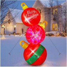 aufblasbare Weihnachtskugel