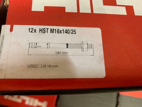 Hilti schwerlastanker - 12,