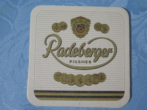 Bierdeckel radeberger pilsner - radeberger,