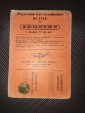 Zündapp 2 Gang Combimot