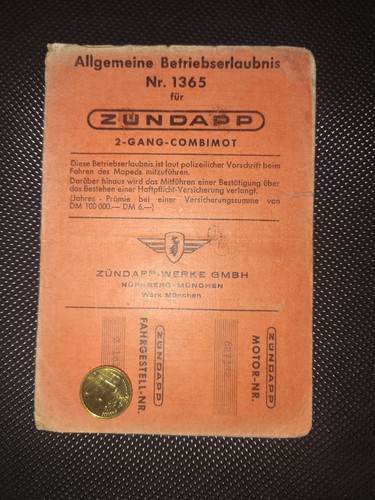 Zündapp gang combimot - 2,