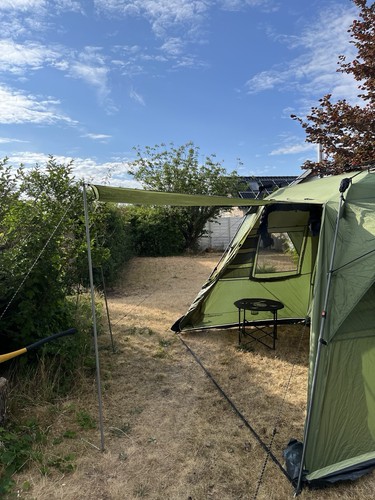 Campingzelt mit passenden