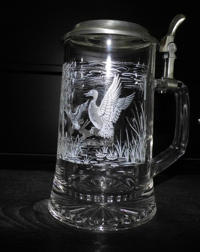 Alter glas bierkrug - glas,