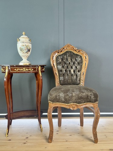 Brown chair louis dining - brown,