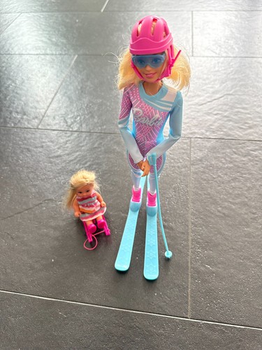 Barbie skifahrerin - barbie,