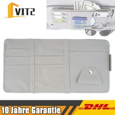 Auto Sonnenblenden Organizer für Sonnenbrille Karten Halter Aufbewahrungstasche