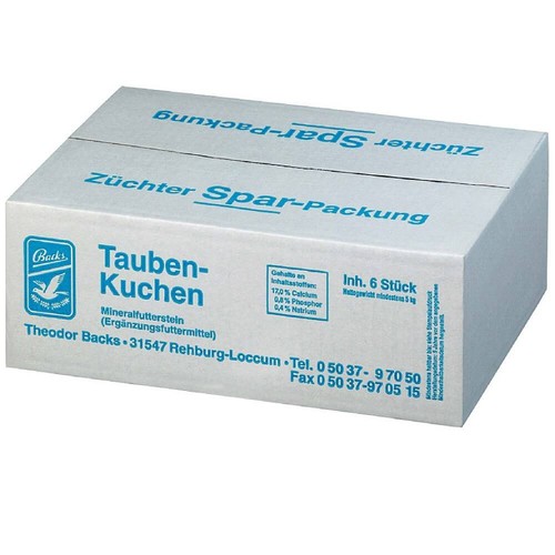 Backs taubenkuchen 6er - backs,