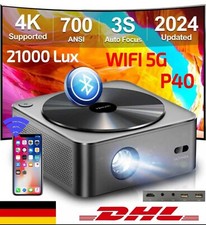 ULTIMEA Apollo P40 Beamer 4K Unterstützt 700 ANSI-Lumen mit Hindernisvermeidung