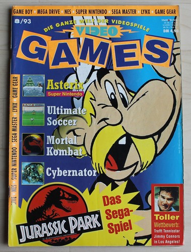 Video games 93 - video, 8/93