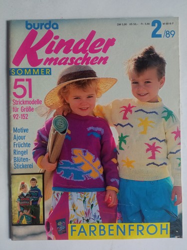Burda kindermaschen 1989 - kindermaschen,