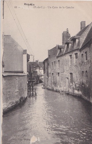 Postkarte 1917 hesdin - -,