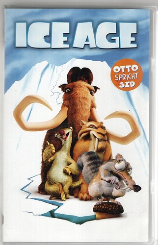 Vhs ice age - age,, kinderfilm