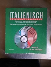 ITALIENISCH CD Audio Sprachkurs mit Handbuch und 4 CDs