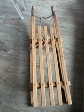 DAVOS sehr alter Holzschlitten