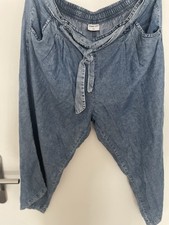 Hose Damen Gr. XXL Sommerhose Schlupfhose adehnbarer Bund  