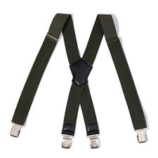 X Form Hosenträger Grün