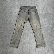 JOKER Jeans Damen Hose W28 Regular Fit Straight Stretch 17416 Grau Denim