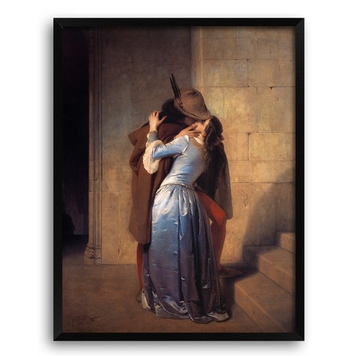 Bacio hayez 50x70 - bacio, –
