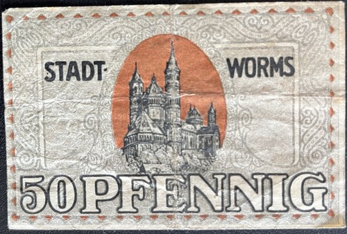 Pfennig worms 1919 - 50,
