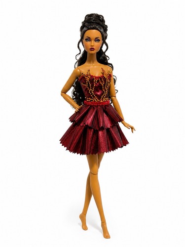 Barbie kleid handmade doll - barbie,
