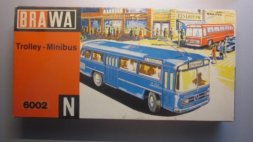 Brawa trolley minibus - brawa, trolley-minibus