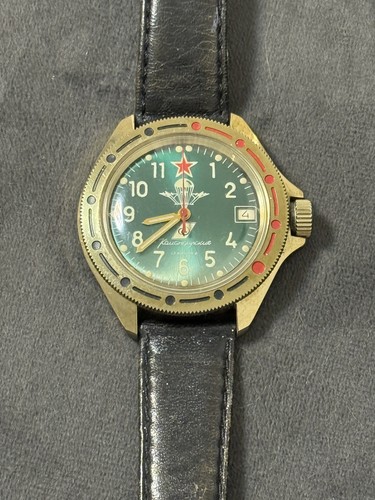 Vostok fallschirmtruppen uhr - vostok, fallschirmtruppen-uhr