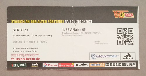 Vip ticket bundesliga 2020 - bundesliga, 2020/21