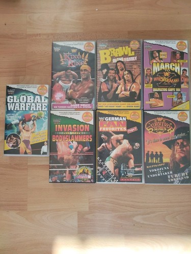 Wwf wrestling vhs - vhs, kassetten