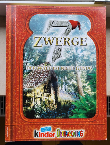 Ferrero diorama 7 zwerge - ei,