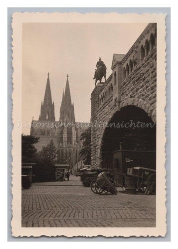 Köln 1936 rheinbrücke - 1936,