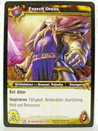 World warcraft tcg - of, diener