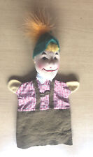 Ältere Kersa Handpuppe Fingerpuppe Seppl, Tiroler, wie neu