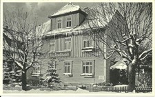 AK Braunlage Harz - Fremdenheim Haus Anna Elisabeth im Winter - ca. 1950
