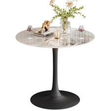 Rund bistrotisch marmor optik - rund,