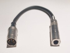 DIN ADAPTER KLINKE 6,3mm auf DIN 5-pol für Dynacord, Echolette - INPUT