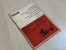 Fahr Ersatzteilliste original