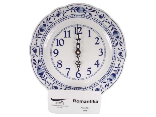 Wanduhr triptis zwiebelmuster - triptis,