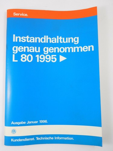 Reparaturleitfaden l80 - vw,