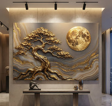 Luxuriöser Landschaftsdruck