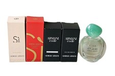 5 Armani Parfum Miniaturen Si Si Passione Intense Code EdT EdP Acqua Di Gioia