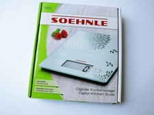 Soehnle Magical Mirror 65116 Digitale Küchenwaage Glas Sensor Touch 5kg neu