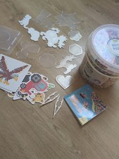 Bügelperlen Set ( 30.000 Perlen, Vorlagen und Pinzetten